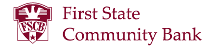 First State Community Bank logo
